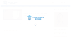 Desktop Screenshot of garagedoorguide.com